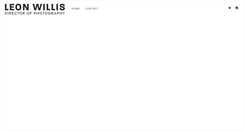 Desktop Screenshot of leonwillis.co.uk