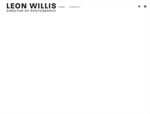 Tablet Screenshot of leonwillis.co.uk